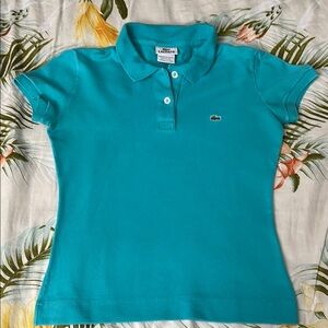 Lacoste Aqua Blue Polo Shirt